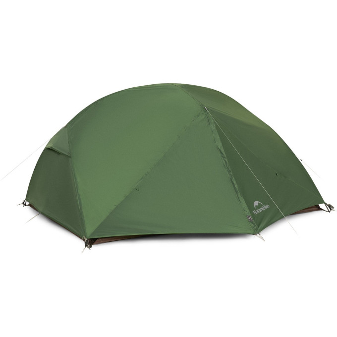 Палатка NATUREHIKE MONGAR HIKING BASE CNK2650WS014 210T трехместная, зеленый 6977465862457
