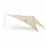 Тент NATUREHIKE CAR REAR CANOPY NH21TM001 590*340 см для кемпинга песочный с тремя стойками 6927595777831