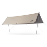 Тент NATUREHIKE CLOUD SKIES TARP C2350WS010 150D 680*575 см песочный 6977465866523